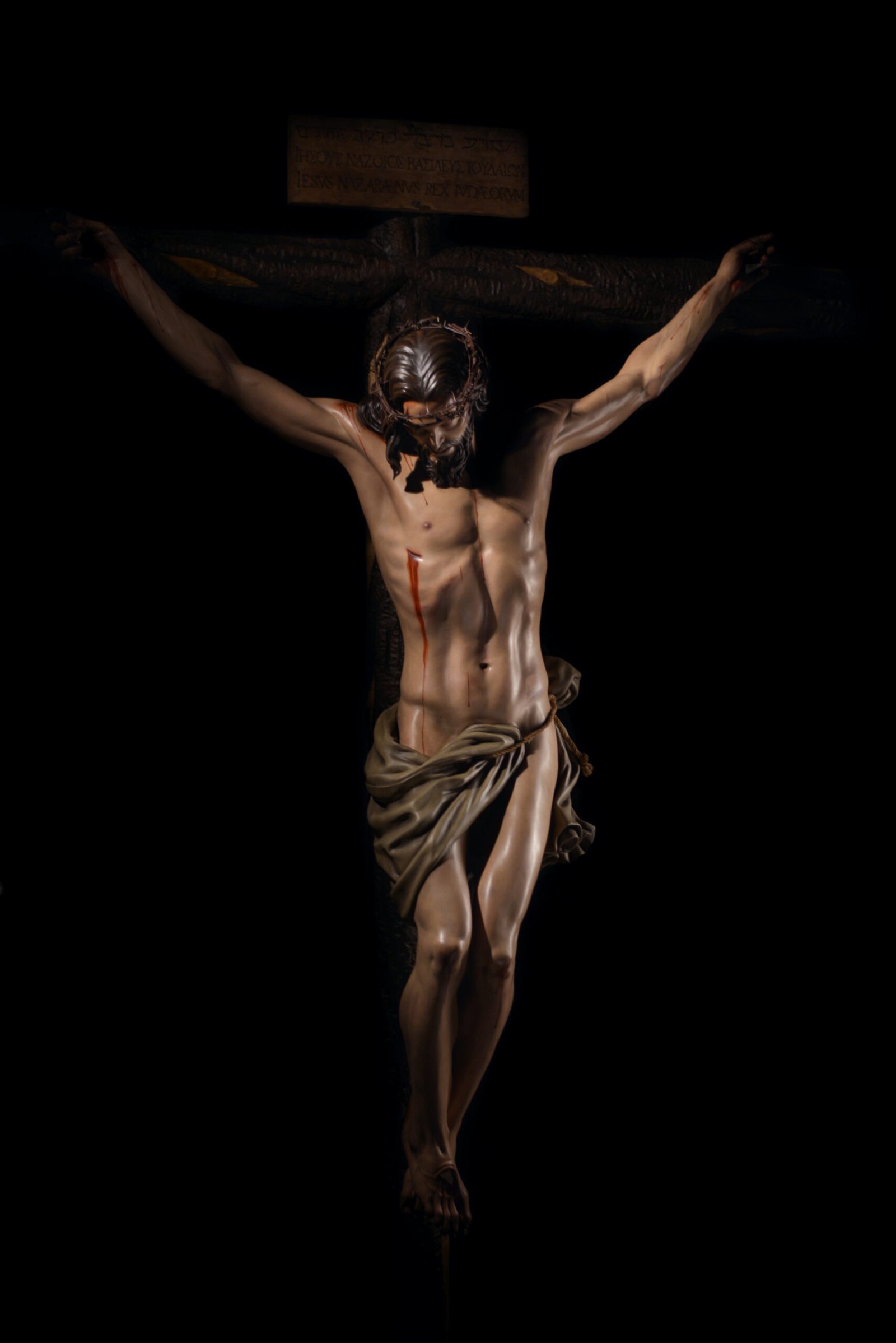 Cristo de la Paz, detail view
